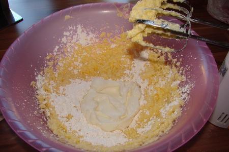 Пирог с персиками (blechkuchen mit pfirsichen): шаг 3