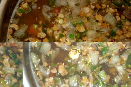 Говяжий суп с чечевицей и черносливом: шаг 4