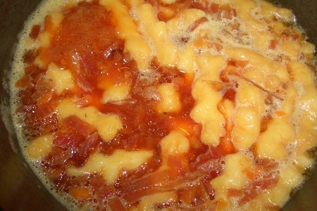 Свекольный суп с картофельной лапшой: шаг 7