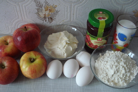 Пирог " фаршированное яблочко ": шаг 1