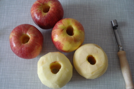 Пирог " фаршированное яблочко ": шаг 2