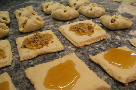 Печенье медовое с орехами: шаг 2
