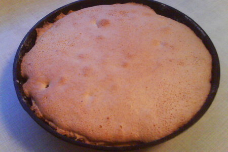 Пирог с яблоками бисквитный: шаг 5