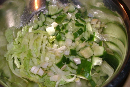 Простой, но изысканный салат из халлуми: шаг 2