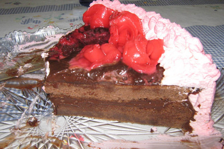 Tort "san valentino": шаг 3
