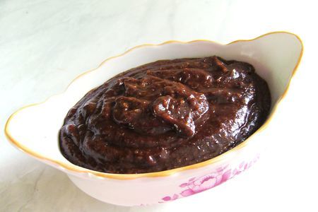 Мясо, тушенное с кисло-сладким  слививо-ореховым соусом: шаг 6