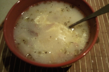 Сырный суп на курином бульоне: шаг 2