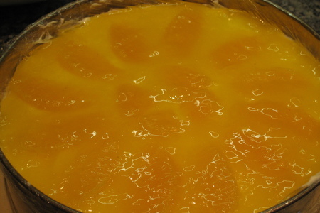Торт-мороженое апельсиновое: шаг 6