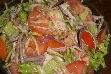 Салат с море продуктами + снежный краб: шаг 3