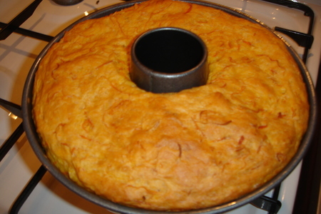 Пирог из тыквы  с яблоком: шаг 4