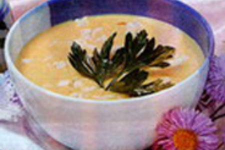 Фото к рецепту: Оранжевый суп пюре