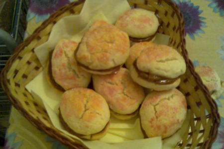 Фото к рецепту: Печенье "персики"