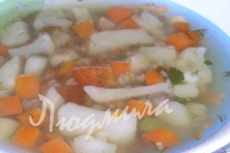 Фото к рецепту: Постный "итальянский суп"