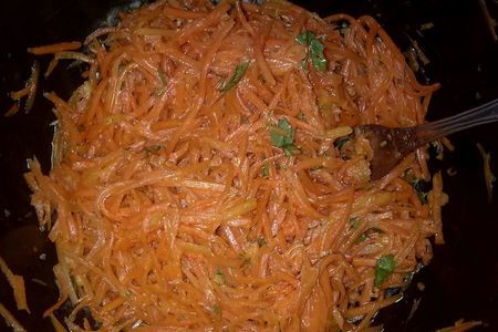 Фото к рецепту: Морковь по- корейски