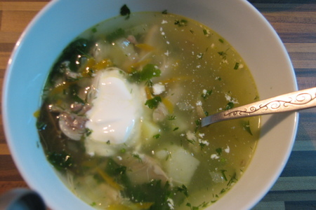 Фото к рецепту: Суп с перепелками и киноа