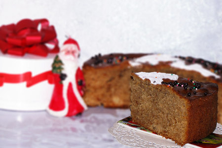 Рождественский пирог с калиновым ароматом