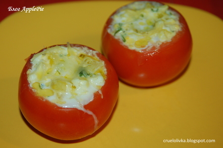 Фото к рецепту: Фаршированные помидорки