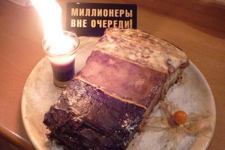 Фото к рецепту: Торт "б-52" или пинчер на свой лад