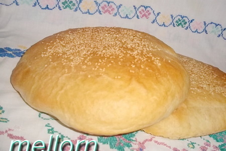 Фото к рецепту: Тунисский хлеб на манке