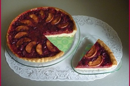 Фото к рецепту: Пирог плодово-ягодный mix