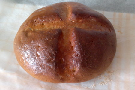 Фото к рецепту: Пшенично-ржаной хлеб 