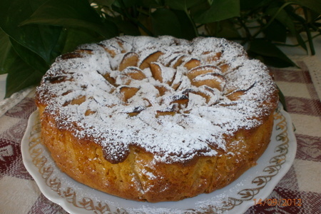Фото к рецепту: Кукурузный пирог "бабье лето"