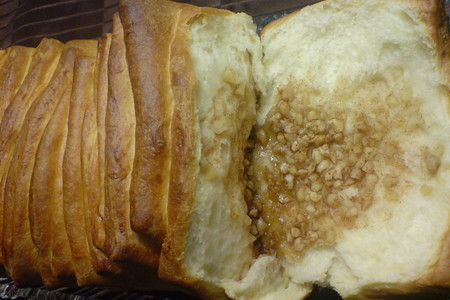 Сладкий хлеб  "коричная гармошка"