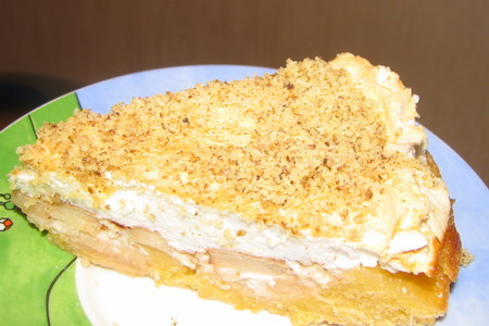 Фото к рецепту: Пирог яблочный «нежность»