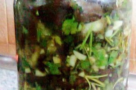 Фото к рецепту: Маринованные баклажаны