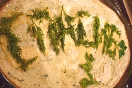 Фото к рецепту: Картофельно-пшенная запеканка (в благодарность ирише lira_s)