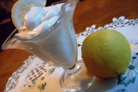 Лимонный поссет (десерт из трёх(!) ингредиентов)