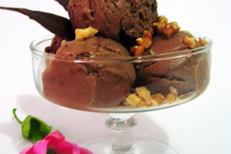 Шоколадное семифреддо - простое исполнение знаменитого десерта