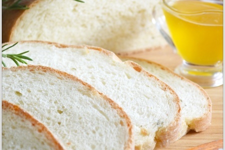 Фото к рецепту: Хлеб розмариново-медовый с рисом.