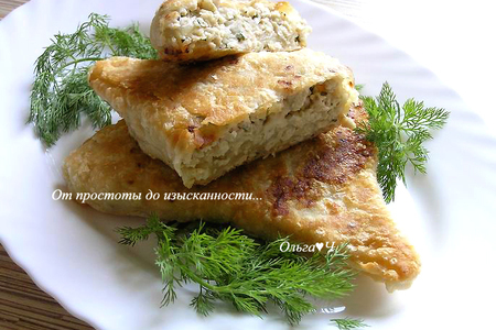 Фото к рецепту: Балканские пирожки с индейкой ("я + серж маркович = ...")