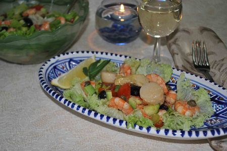 Фото к рецепту: Салат «морской бриз»