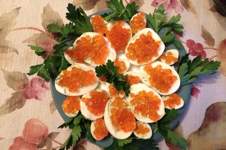 Фото к рецепту: Яйца по- средиземноморски