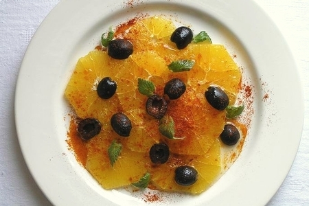 Фото к рецепту: Салат с апельсинами