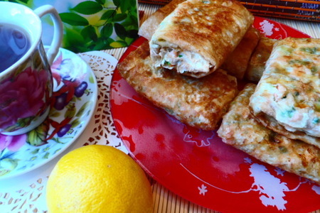 Фото к рецепту: Ленивые рыбные пирожки.фм,доброе утро,родной!