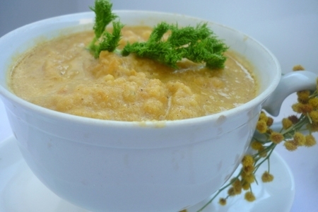 Фото к рецепту: Суп-пюре с фенхелем
