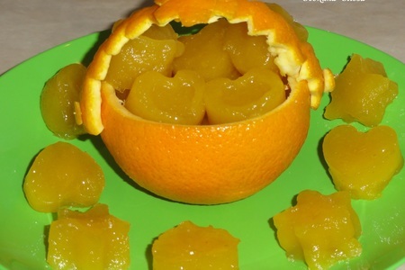 Фото к рецепту: Рисово-апельсиновые  конфетки “рай от мистраль”