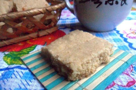 Фото к рецепту: Печенье песочное с кардамонм