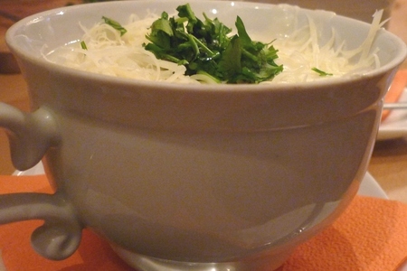 Фото к рецепту: Суп-пюре из молодого картофеля и капусты
