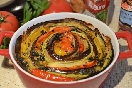 Фото к рецепту: Овощная спираль со вкусом "айдиго"