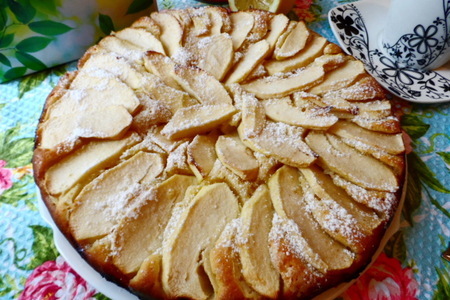 Итальянский яблочный пирог.