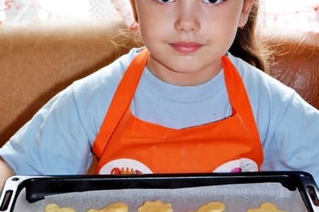 Фото к рецепту: Печенюшки от настюшки или чем занять ребёнка в выходные