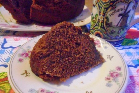 Фото к рецепту: Шоколадный пирог с чаем ""эрл грей"