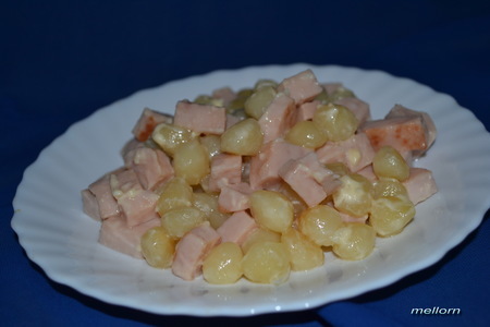 Фото к рецепту: Картофельные ньокки с ветчиной и сыром
