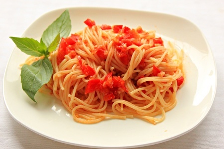 Фото к рецепту: Спагетти «волосы ангела»