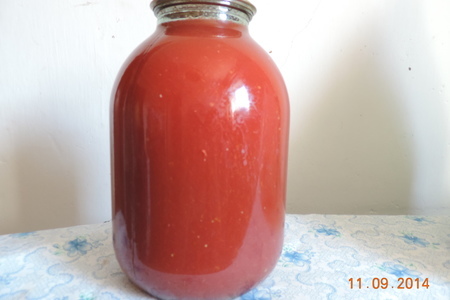 Фото к рецепту: Сок "томатный"