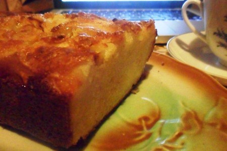 Фото к рецепту: Итальянский яблочный кекс torta di mele